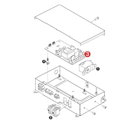 Follett Control Board, Sensorsaf E PD502242